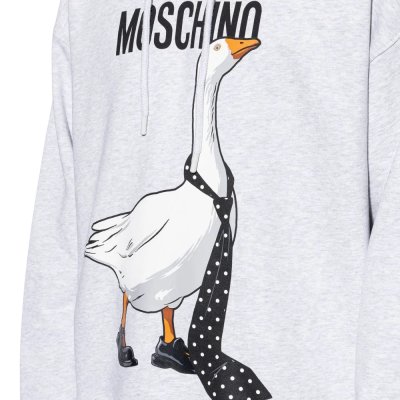 THE GOOSE-PRINT HOODIE